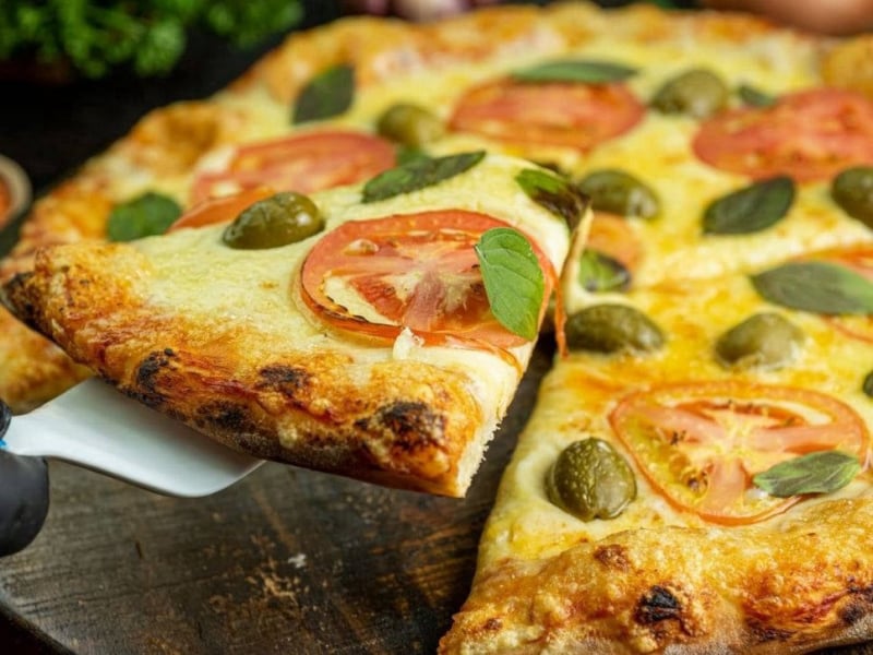 ok google pizzaria perto de mim